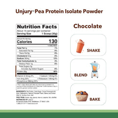 Unjury Planted vegan chocolate protein shake glass for quick post-workout refresh.