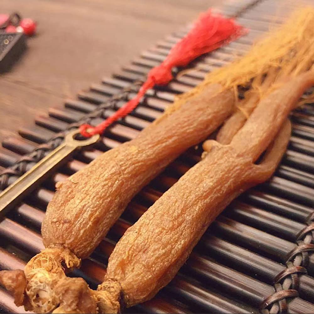 Unknown Red Ginseng Root texture close-up ideal for premium teas
