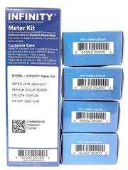 Unknown Infinity Meter strip ejector highlights easy operation