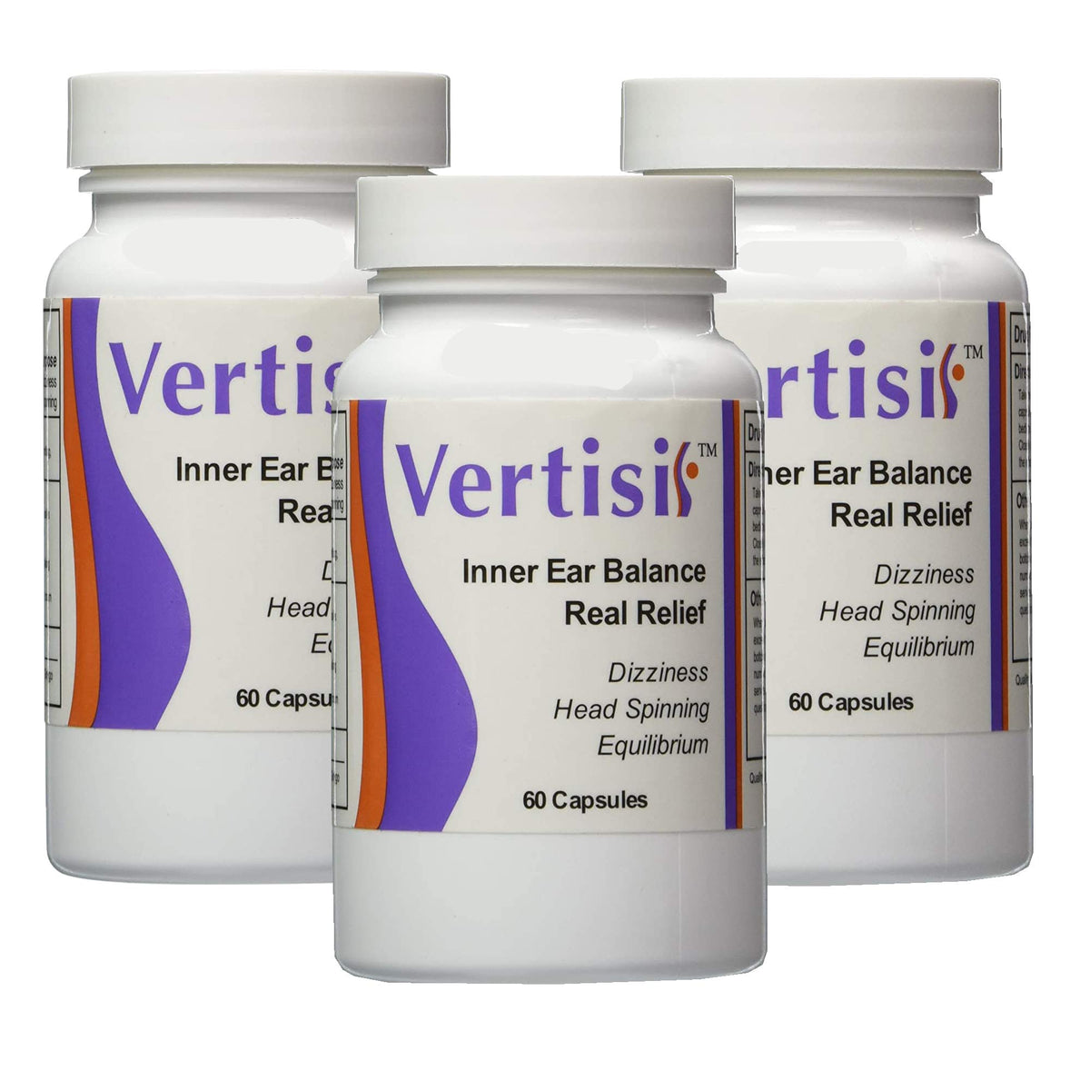 Unknown Vertisil Vertigohelp bottle, potential support for vertigo symptoms.