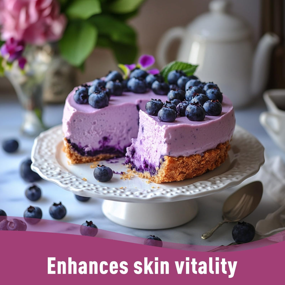 UNLEASH'D ORGANIC Blueberry Powder label detail confirms organic certification.