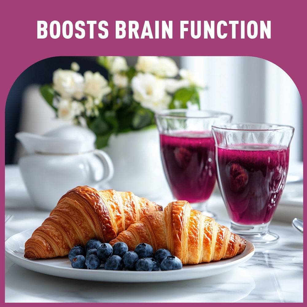 UNLEASH'D ORGANIC Blueberry Powder pantry storage suggests freshness and long shelf life.