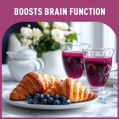 UNLEASH'D ORGANIC Blueberry Powder pantry storage suggests freshness and long shelf life.