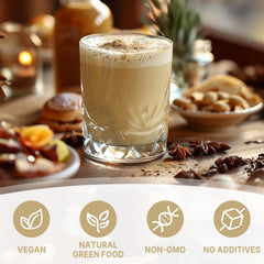 UNLEASH'D ORGANIC oyster mushroom powder soup-purée enhances textures