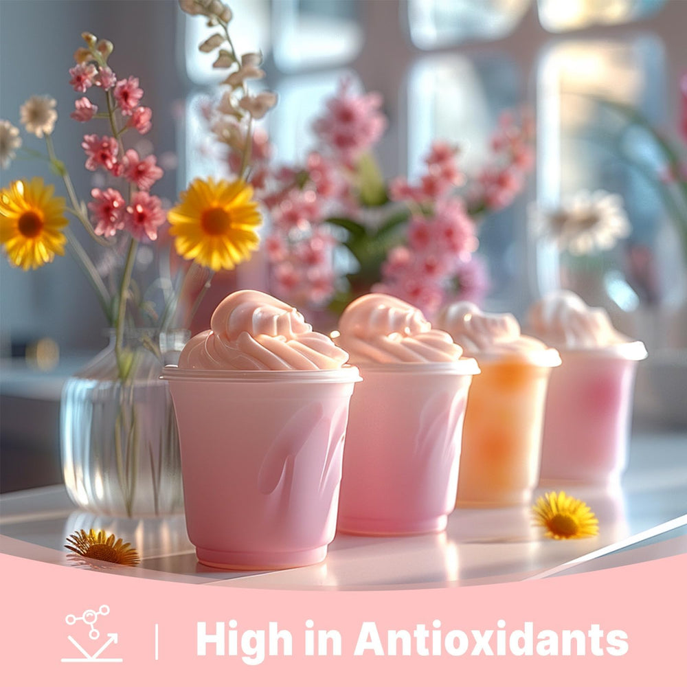UNLEASH'D ORGANIC pomegranate powder scoop for precise portioning