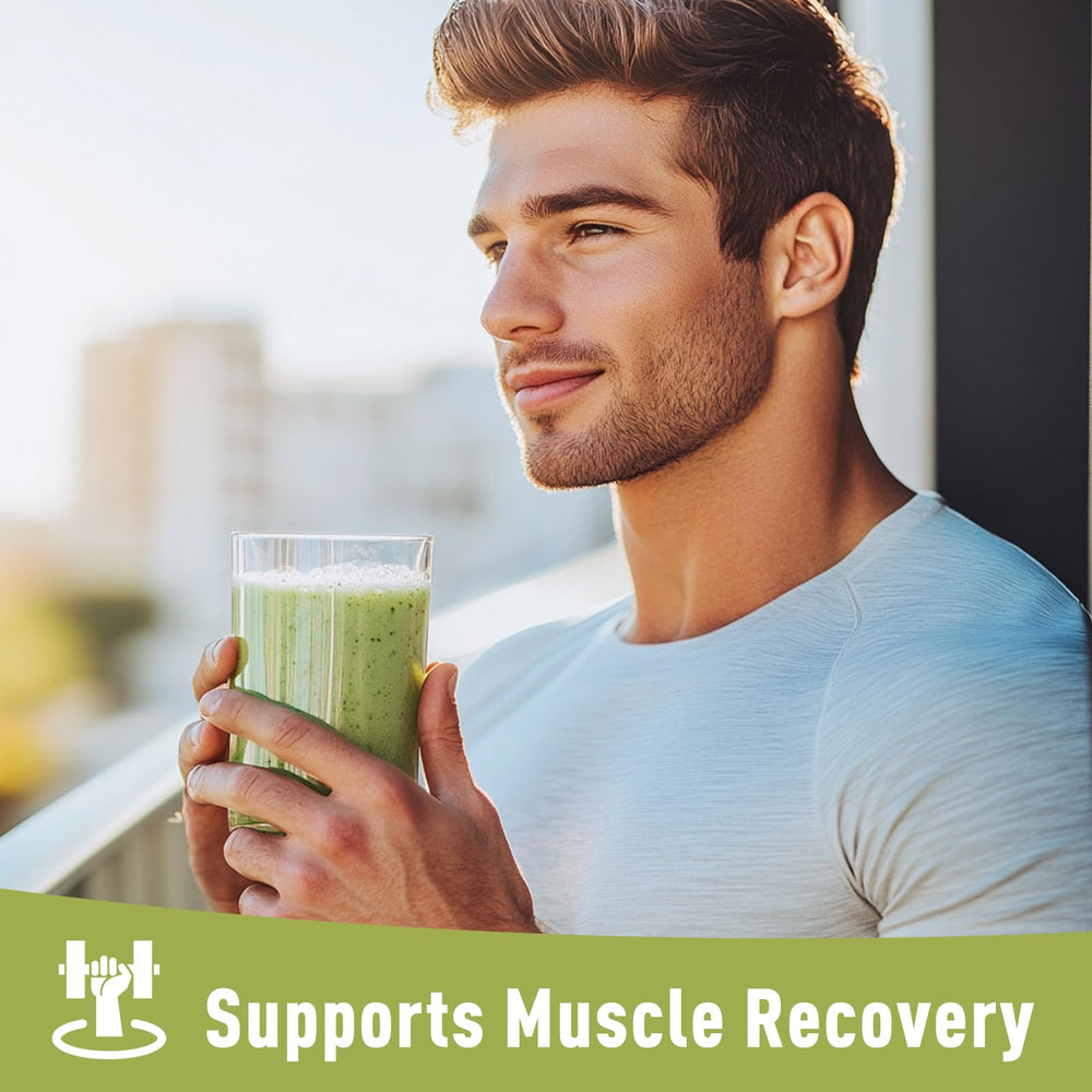 UNLEASH'D ORGANIC pumpkin seed protein powder ingredients highlight iron, magnesium, and zinc for daily nutrition.