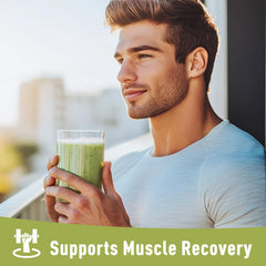 UNLEASH'D ORGANIC pumpkin seed protein powder ingredients highlight iron, magnesium, and zinc for daily nutrition.