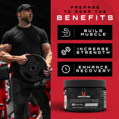 unmatched cregaatine bottle with scoop for convenient daily serving