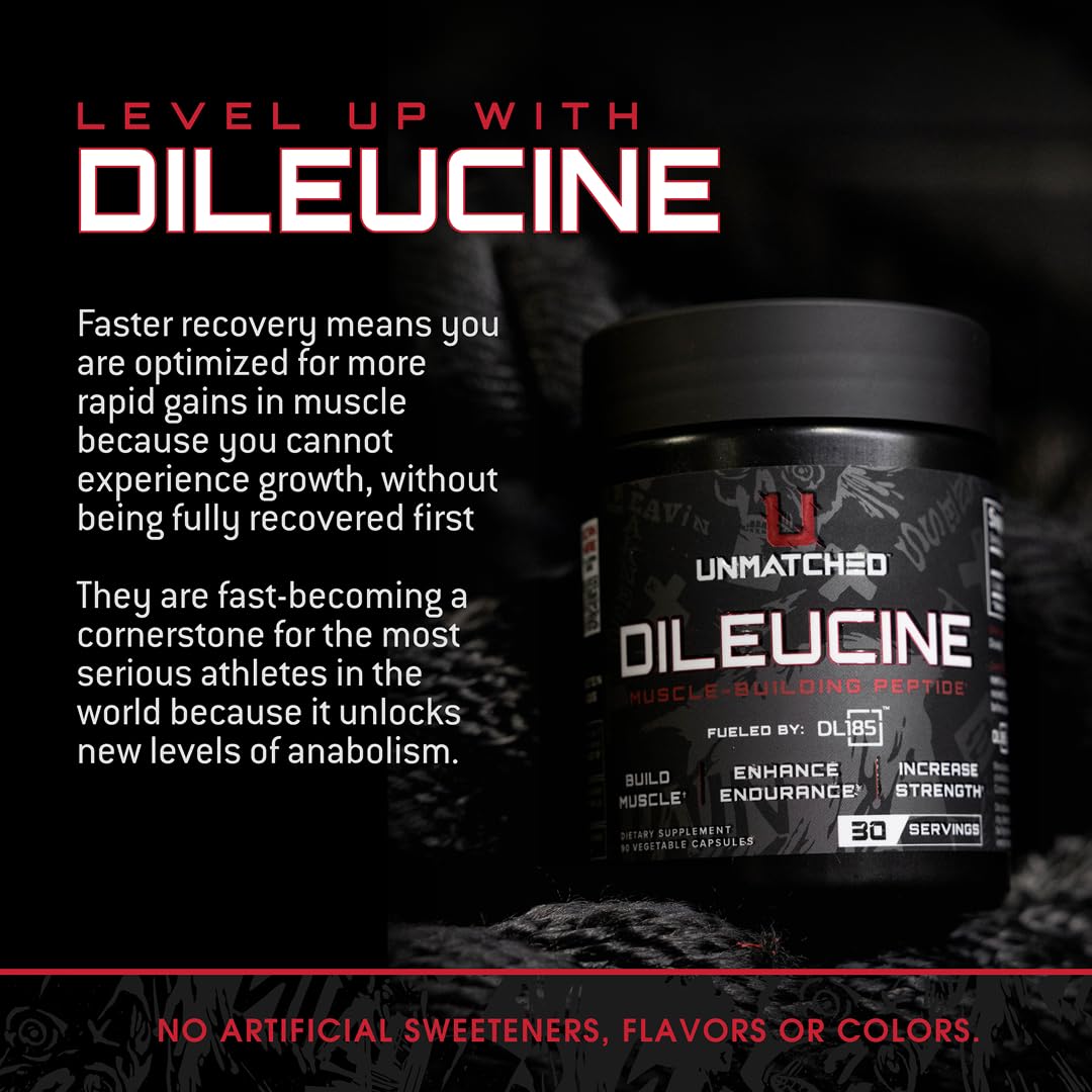 Unmatched Dileucine bottle cap signaling secure packaging and product integrity.