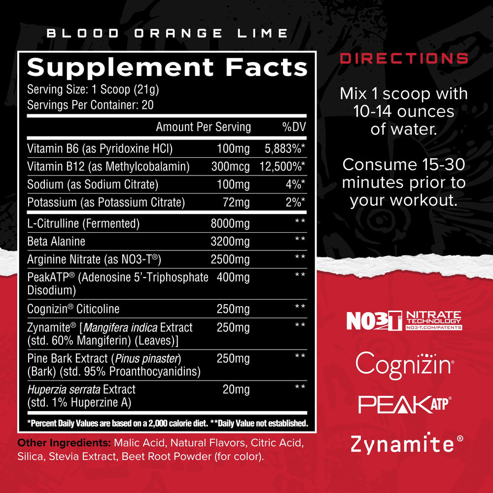 Unmatched Dissident powder scoop for non-stim performance during workouts.