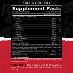 Unmatched Longevity EAA powder dissolving in water for a refreshing shake