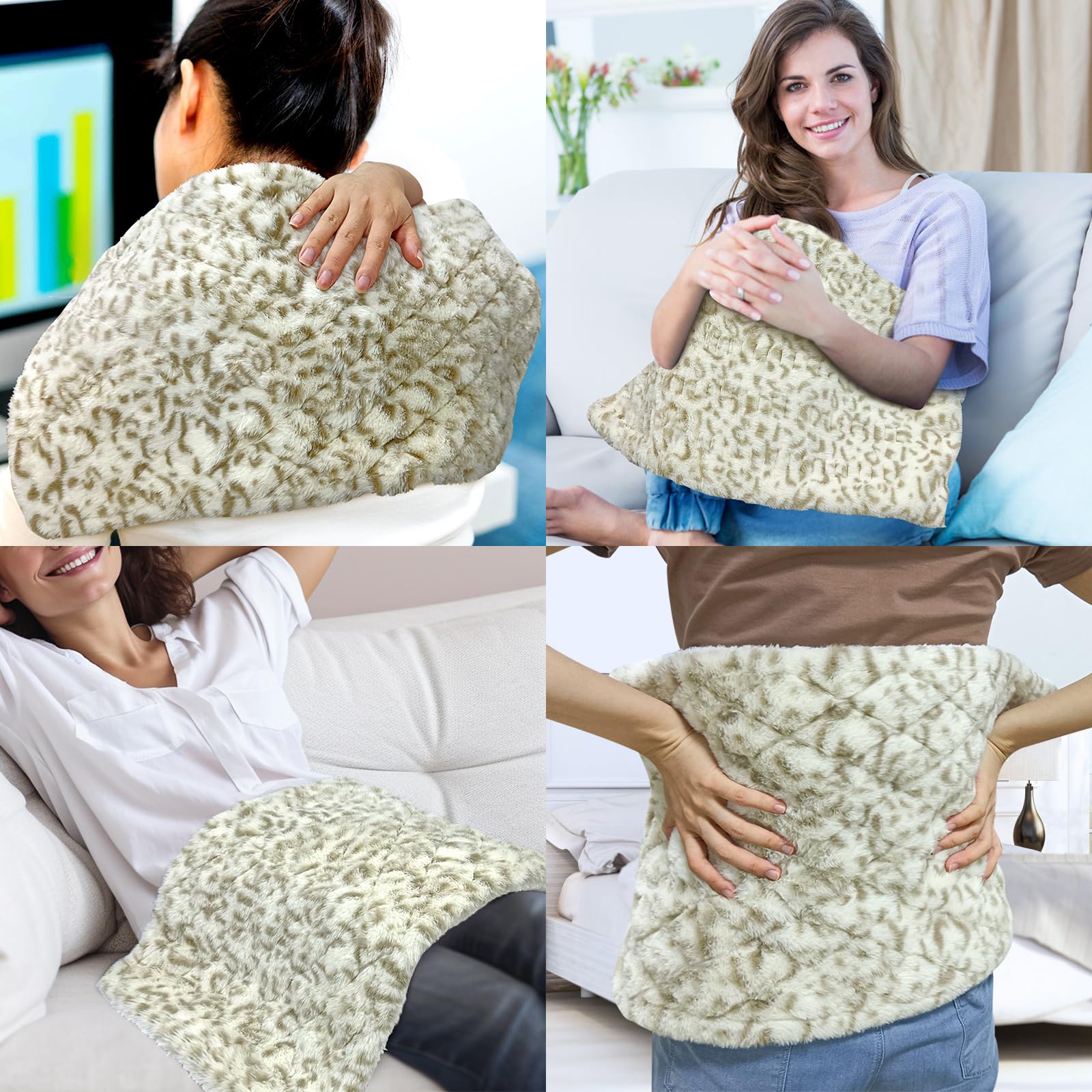 UNOWIX diamond-grid beads ensure even heat wrap across the pad