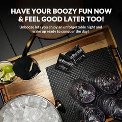 Unsupplements Unbooze lifestyle display for versatile use at events.