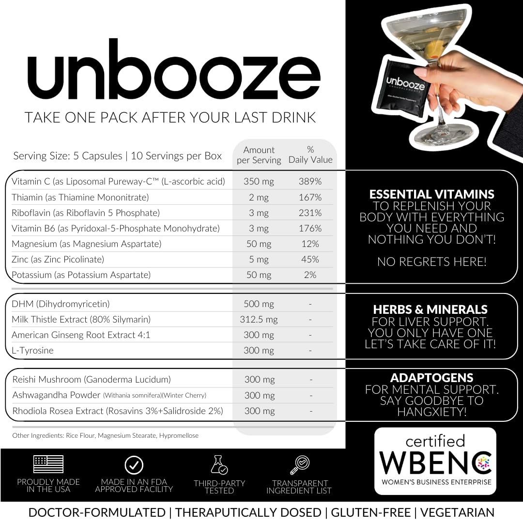 Unsupplements Unbooze night out scene suggesting fun events with a refreshed morning.