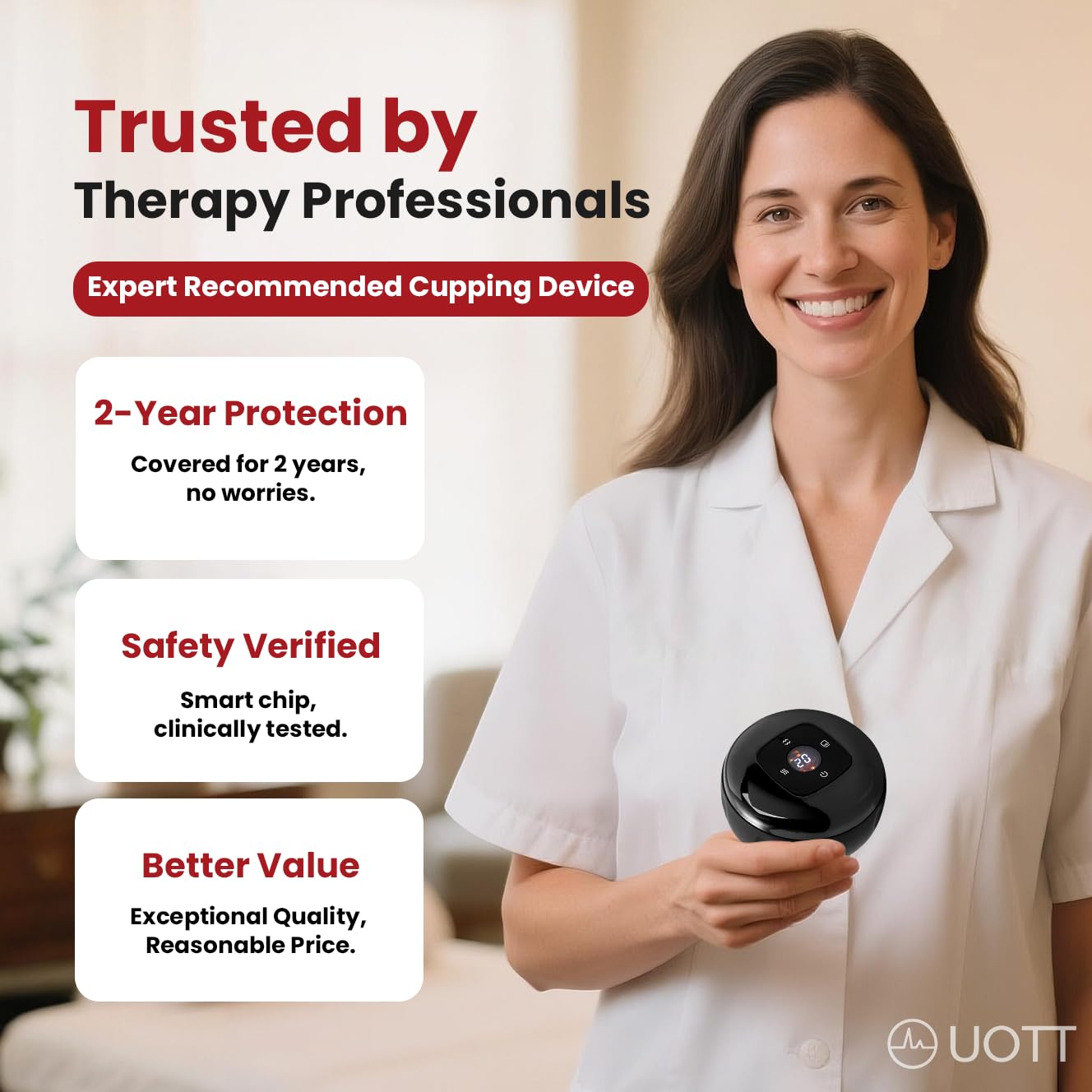 UOTT Original cupping kit warranty and support for confident purchasing