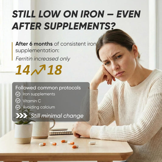 UOZXIL Cavae iron strips provide fast absorption through the mucosa.