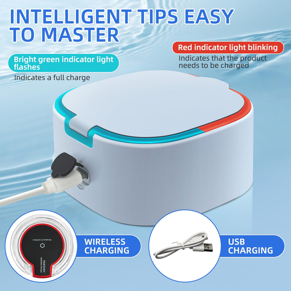 Built-in mirror in the UpaClaire case for quick inspections