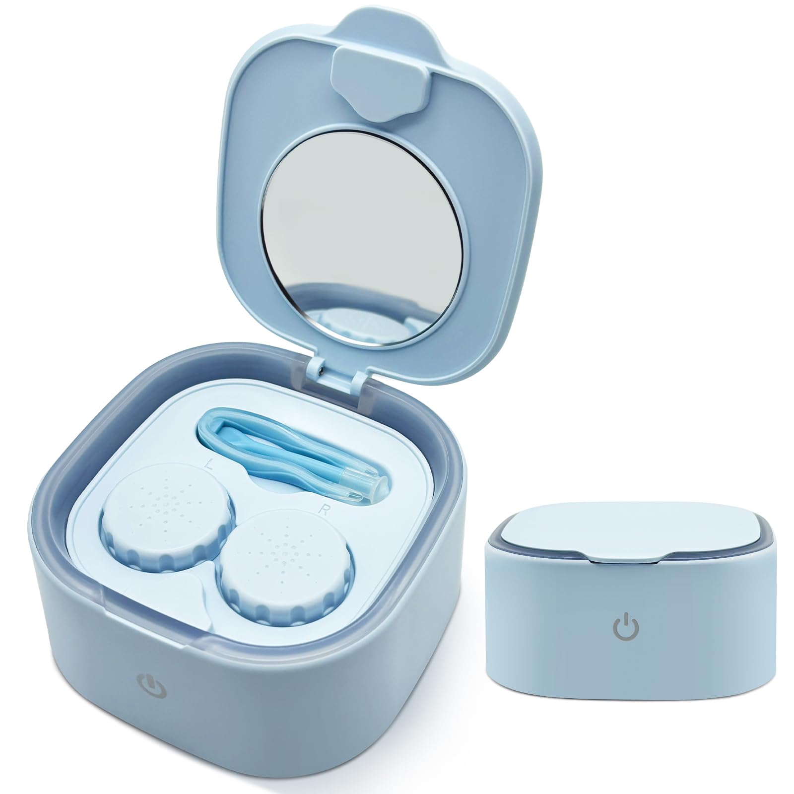 UpaClaire Mega Sonic Cleaner front view showing compact, stylish design for home use.