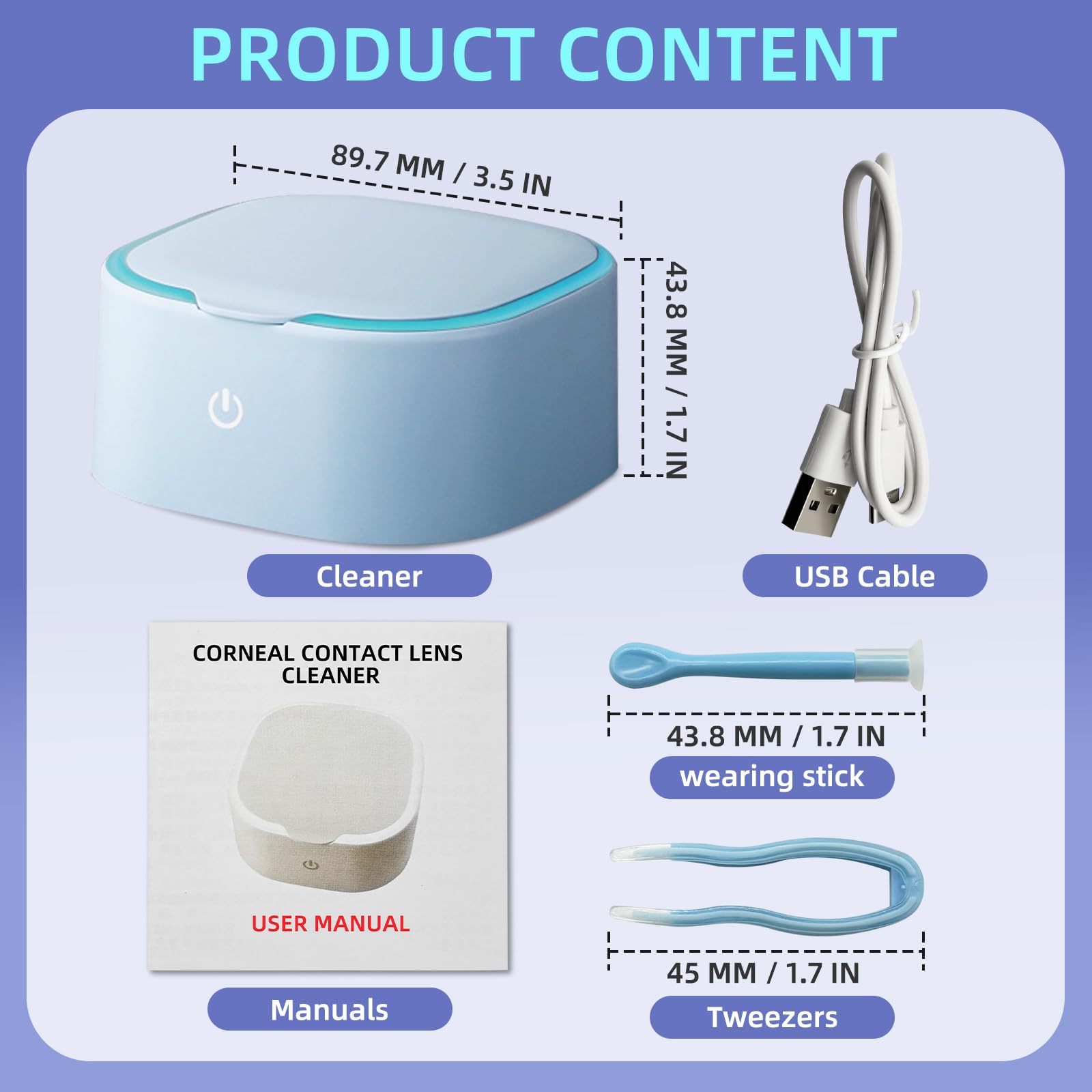 UpaClaire Mega Sonic Cleaner wireless charging base enabling convenient charging anywhere.