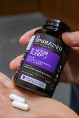 Upgraded Formulas 8-Hour Sleep box packaging displayed for gifting.