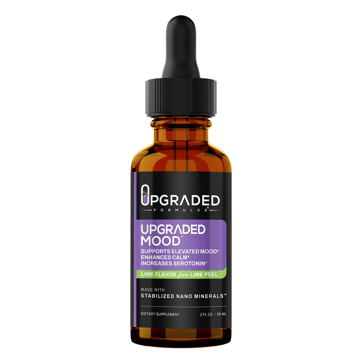 Upgraded Formulas Mood bottle offers daily calm support.