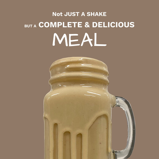 UpNourish protein powder scoop ready for quick vegan servings