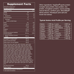 UpNourish chocolate protein powder served in a glass supports daily recovery.