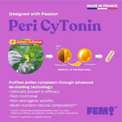 Upsa FEM Perimeno capsule close-up for easy daily intake.