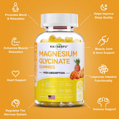 uptono magnesium glycinate gummies fruit-flavor-closeup underscores pineapple-mango taste and pleasant chew.