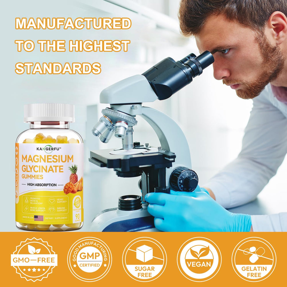 uptono magnesium glycinate gummies nutrition-label highlights gluten-free and non-GMO features.
