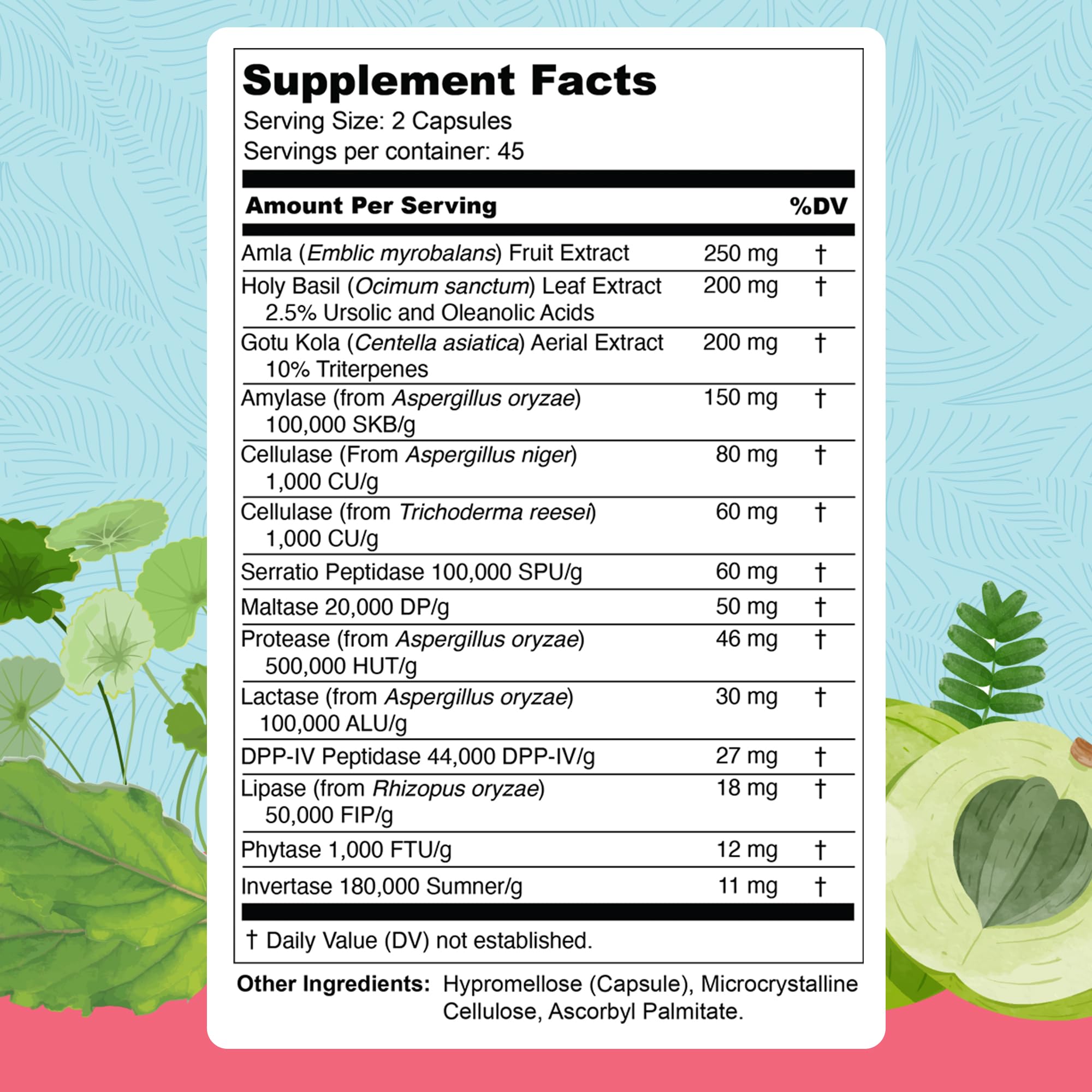 UpWellness Total Revive+ capsules digestive enzymes supporting digestion