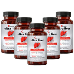 UpWellness Ultra Liver bottle front emphasizes the liver support formula.