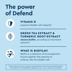 Uqora Defend capsules close-up for easy daily intake.