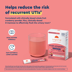 Uqora logo emphasizing vegan gluten-free formulation