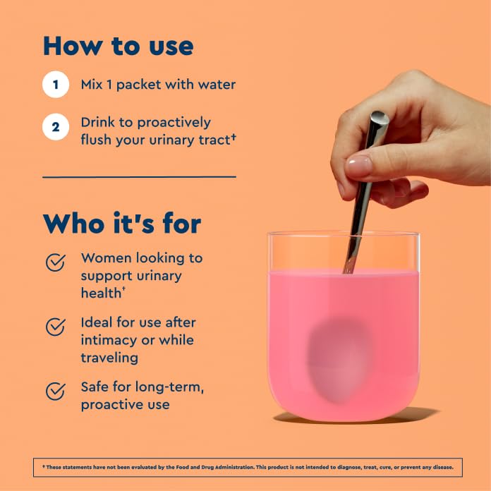 D-mannose and minerals in Uqora Flush support your urinary health routine