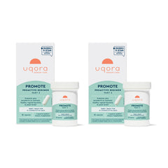 Uqora Promote bottle cap close-up for everyday vaginal health support