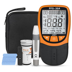 URIT 5-in-1 lipid test kit front view for home screening