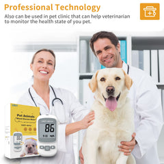 URIT 80Vet kit contents include strips and the glucose meter for convenience.