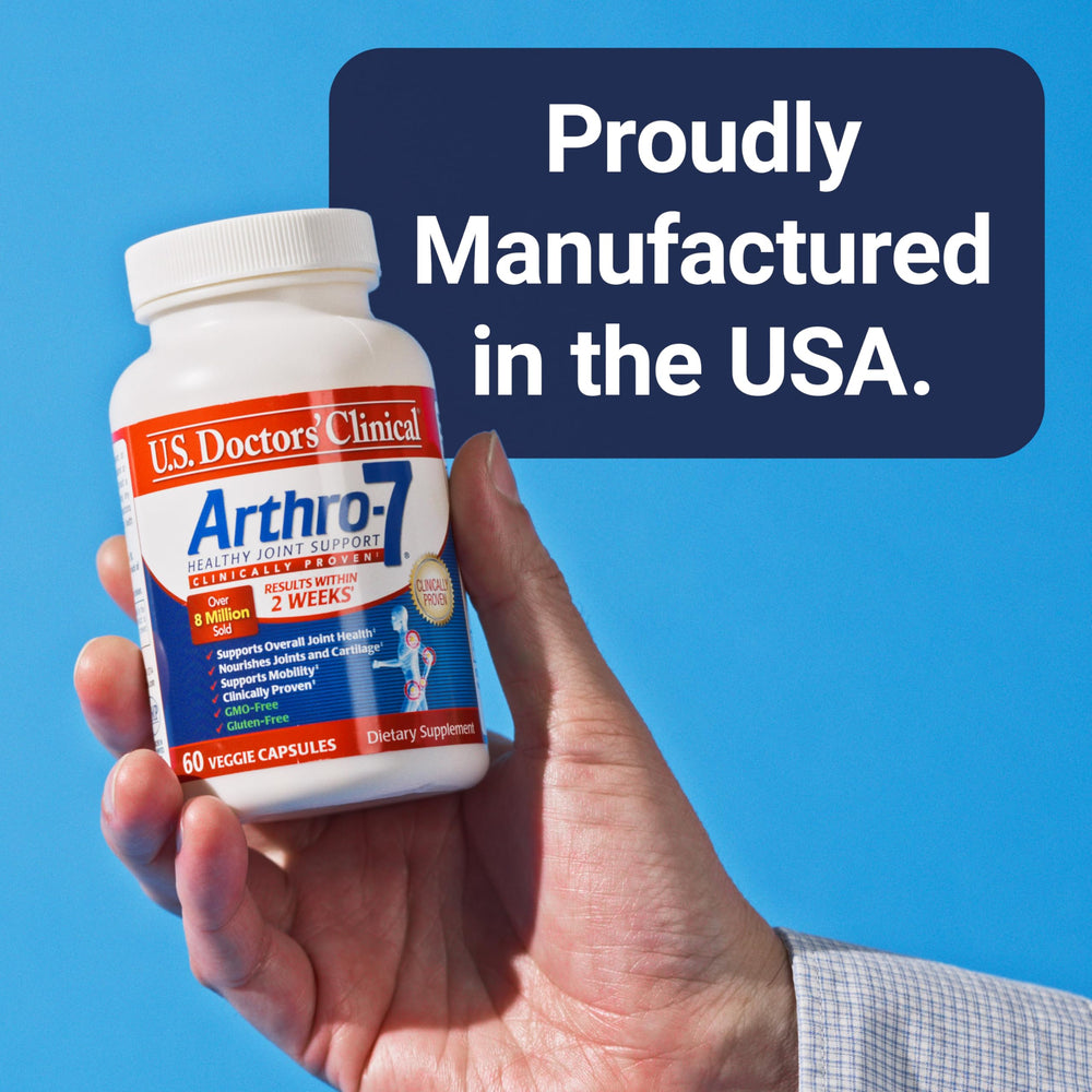 Bromelain ingredient beside Arthro-7 bottle for natural enzyme support.