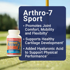 Arthro-7 Sport bottle back listing joint health ingredients
