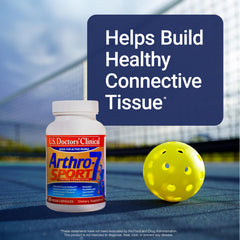 Arthro-7 Sport capsules being poured for convenient daily use