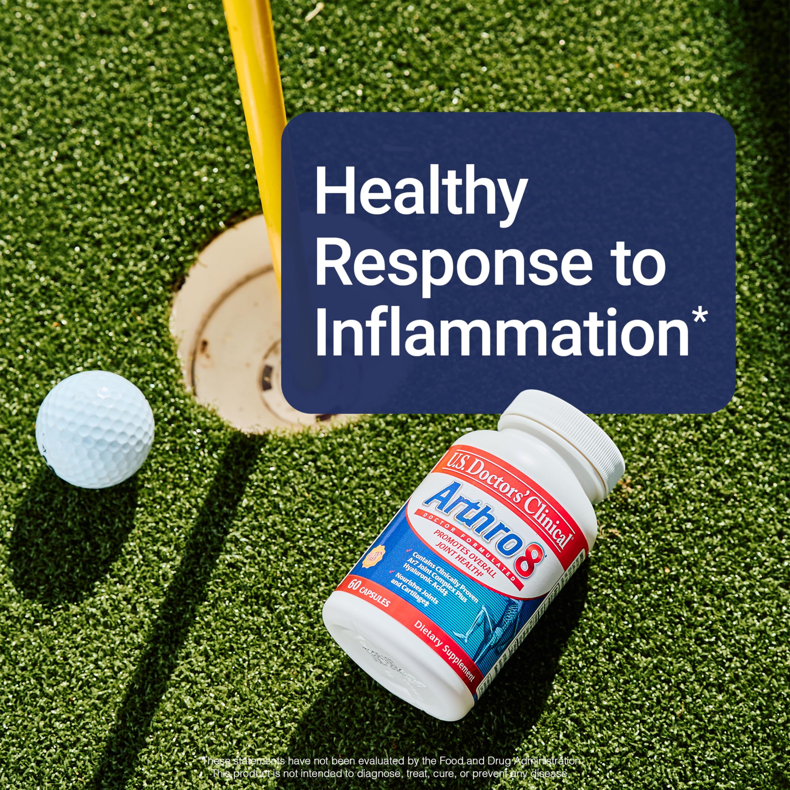 AR7 Joint Complex branding in Arthro8 communicates clinically inspired joint support.
