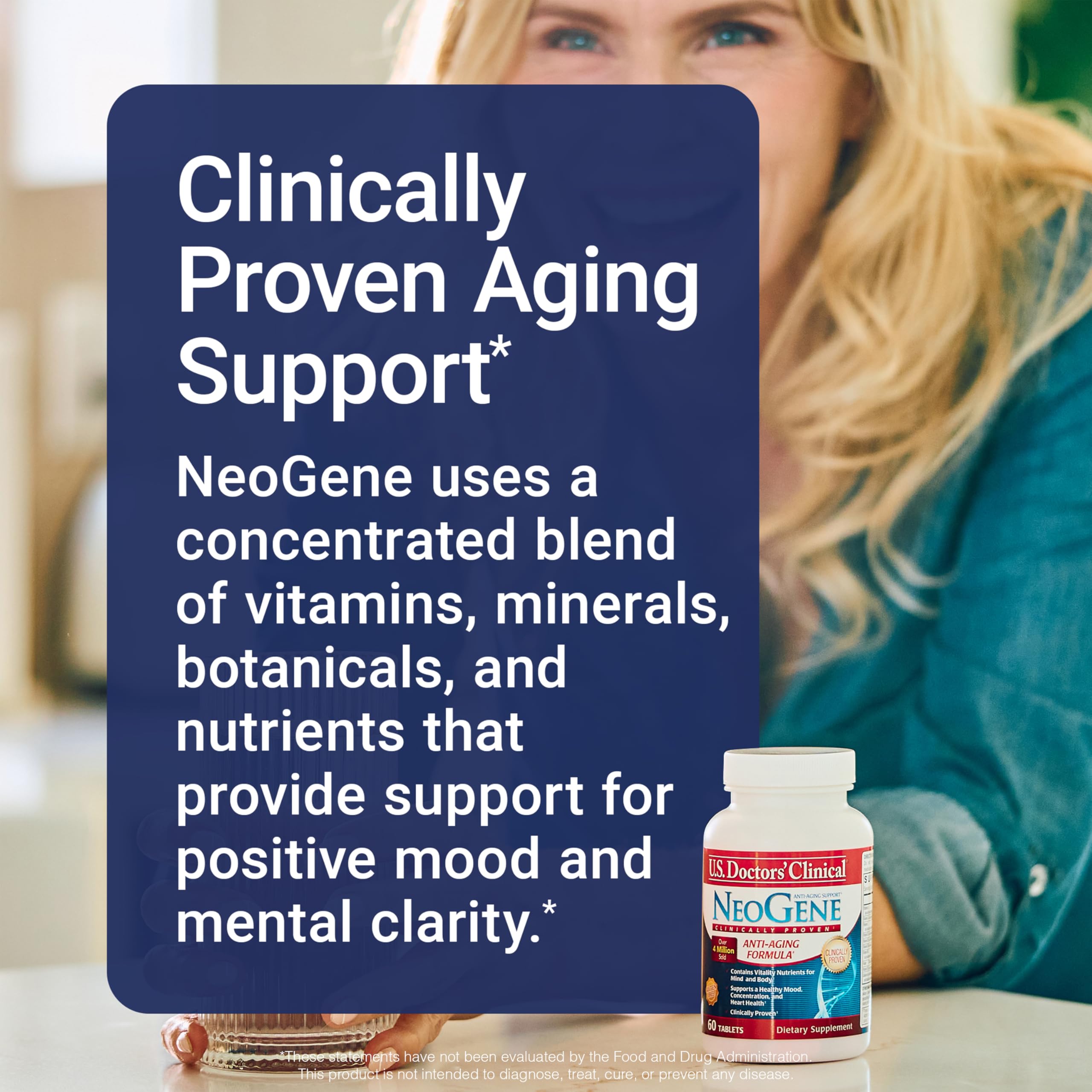 NeoGene capsule featuring St. John's Wort for mood support