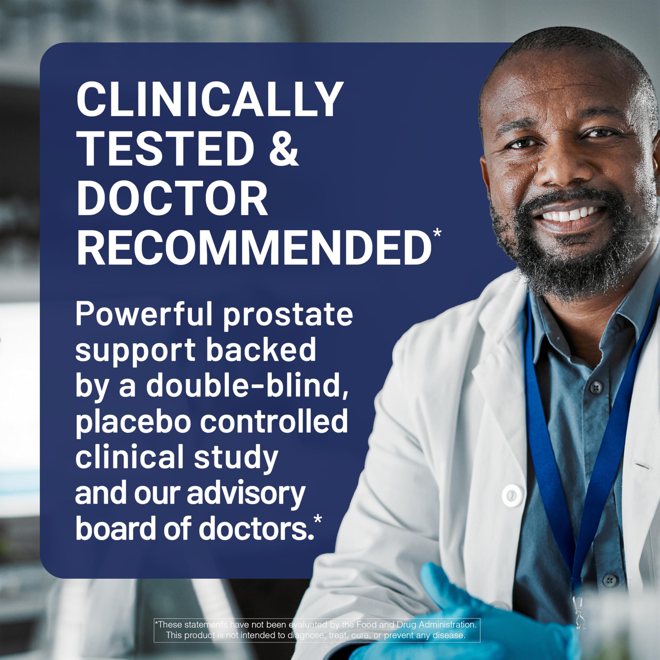 Close-up of Prostata label highlighting saw palmetto and nettle extracts.