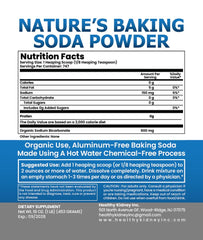 US-made Kidney Restore baking soda in reusable packaging