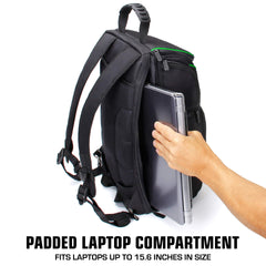 USA Gear CPAP backpack weather-resistant shell shields equipment on trips