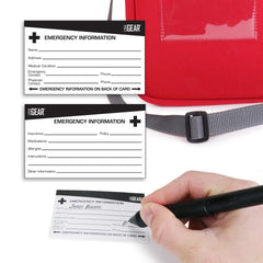 USA Gear EpiPen Case exterior pockets for quick access to inhalers and bandages.