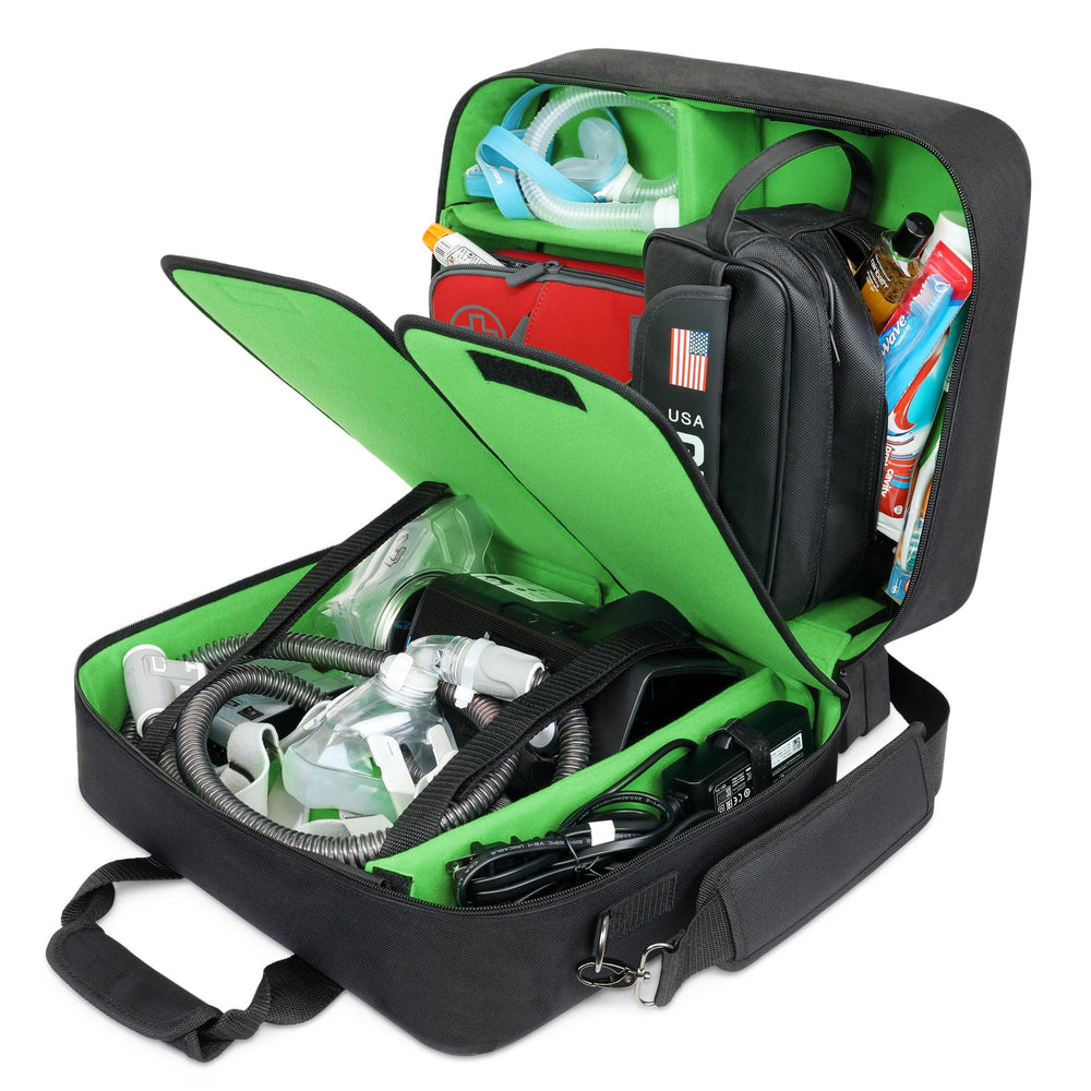 USA Gear XL CPAP bag with durable exterior for travel protection