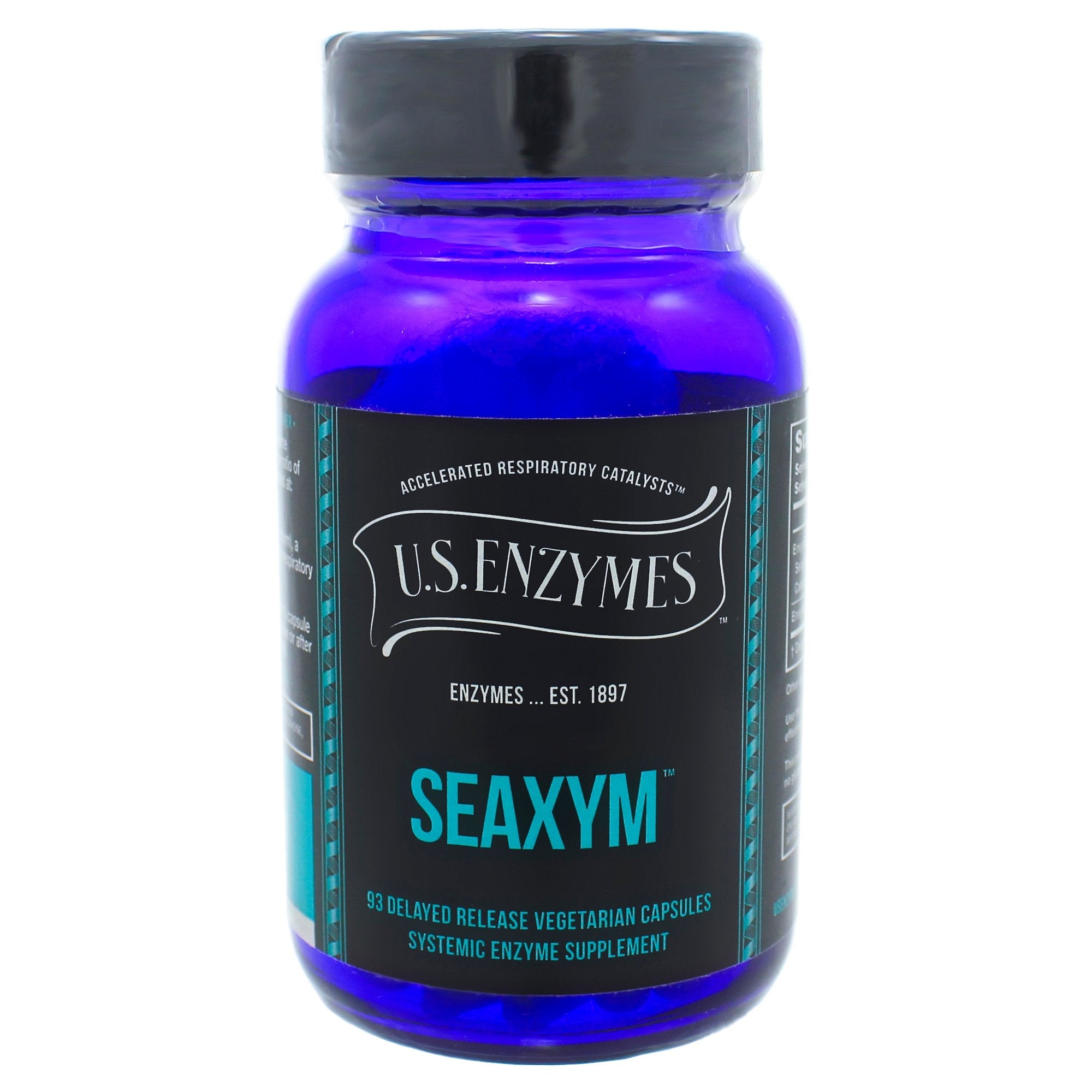 USAEnzymes Seaxym 93c bottle crystal for daily enzyme support