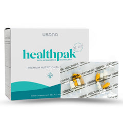 USANA HealthPak core minerals packet for daily foundational nutrition and energy support